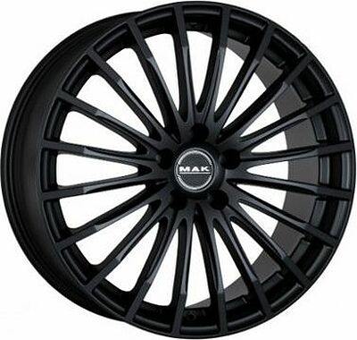 Mak Fatale 8.5x19 5x114.3 ET 35 Dia 76 Matt Black