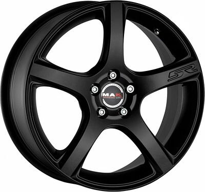 Mak Fever 5R 8x17 5x112 ET 30 Dia 76 MAT BLACK