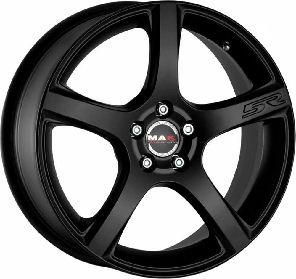 Mak Fever 5R 7x16 5x112 ET 30 Dia 76 MAT BLACK