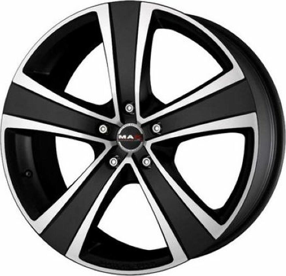 Mak Fuoco 5 8x18 5x108 ET 45 Dia 72 Ice Black