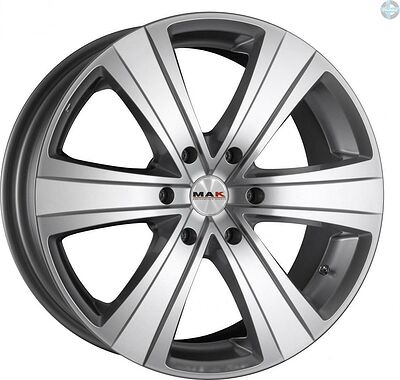 Mak Fuoco 6 8x18 6x139.7 ET 35 Dia 112 Hyper Silver