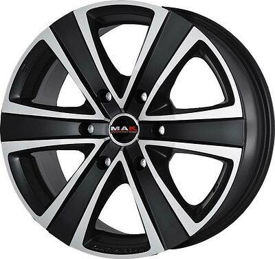 Mak Fuoco 6 9x20 6x139.7 ET 20 Dia 112 Ice Black