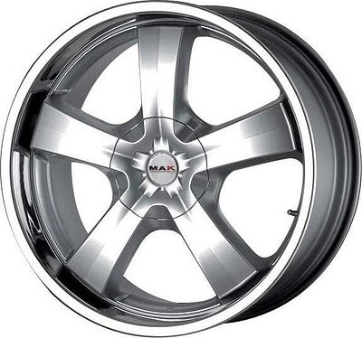 Mak G-Five 9x20 5x130 ET 35 Dia 84.1 Hyper Silver