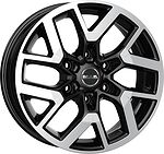 Mak Gravel 6.5x16 6x120 ET 50 Dia 74.5 Black Mirror