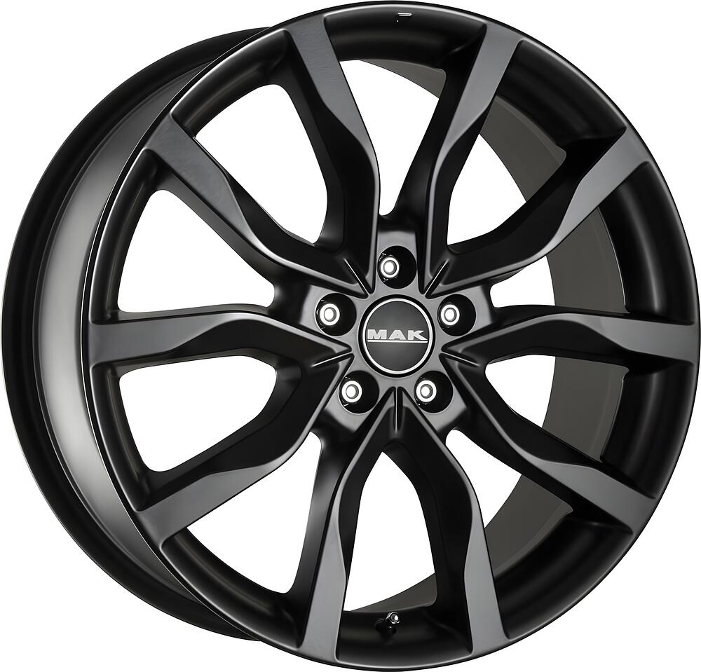 Mak Highlands 7x17 5x100 ET 35 Dia 72 Mat Black