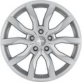 Mak Highlands 7x17 5x100 ET 35 Dia 72 silver