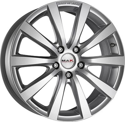 Mak Iguan 7x17 5x114 ET 40 Dia 66 Hyper Silver