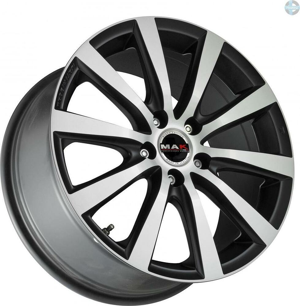 Mak Iguan 7x16 5x108 ET 45 Dia 72 Ice Black