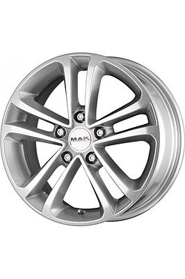 Mak Invidia 8x17 5x114.3 ET 40 Dia 76 Hyper Silver