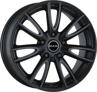 Mak Jackie 7.5x18 5x120 ET 52 Dia 72.6 Mat Black