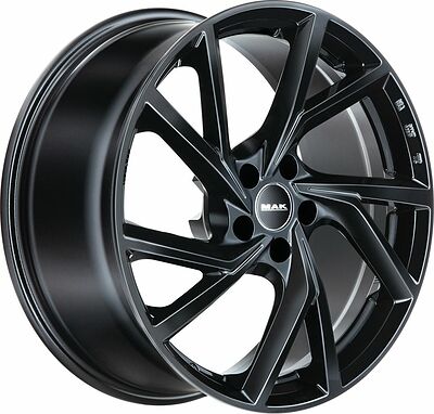 Mak Kassel 7.5x19 5x114.3 ET 47 Dia 67.1 Gloss Black