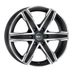 Mak King6 6.5x16 6x139.7 ET 10 Dia 112 Ice Black