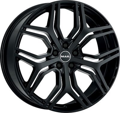 Mak Kingdom 9.5x22 5x120 ET 49 Dia 72.6 Gloss Black