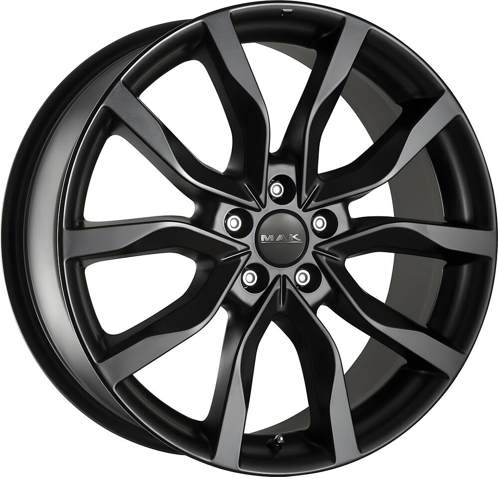 Mak KOLN 9.5x21 5x114.3 ET 50 Dia 76 Mat Black