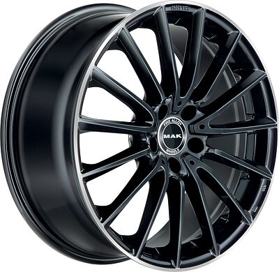 Mak Komet 9x19 5x112 ET 20 Dia 66.6 Gloss Black