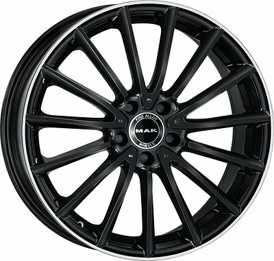 Mak Komet 9x19 5x112 ET 20 Dia 66.6 Gloss Black