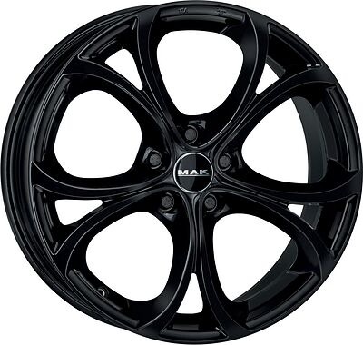 Mak Lario 8x18 5x110 ET 41 Dia 65.1 Gloss Black