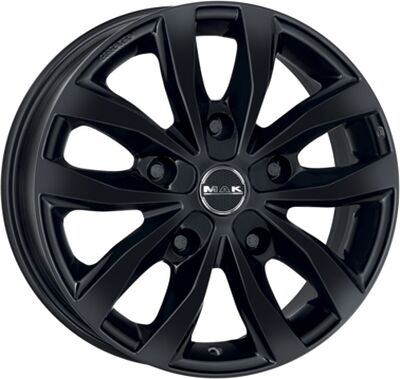 Mak Load 5 6.5x16 5x120 ET 50 Dia 65.1 Gloss Black