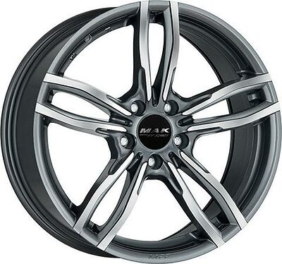 Mak Luft-FF 8x17 5x120 ET 34 Dia 72.6 Gunmetal