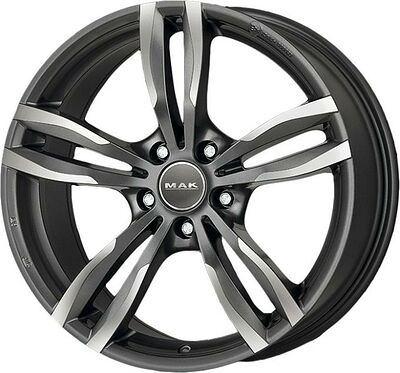 Mak Luft 8.5x19 5x120 ET 47 Dia 72.6 Gunmetal