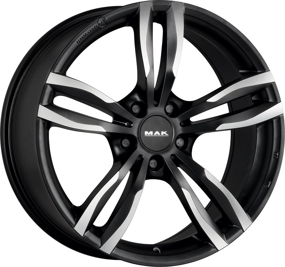 Mak Luft 8x17 5x120 ET 34 Dia 72 Ice Black
