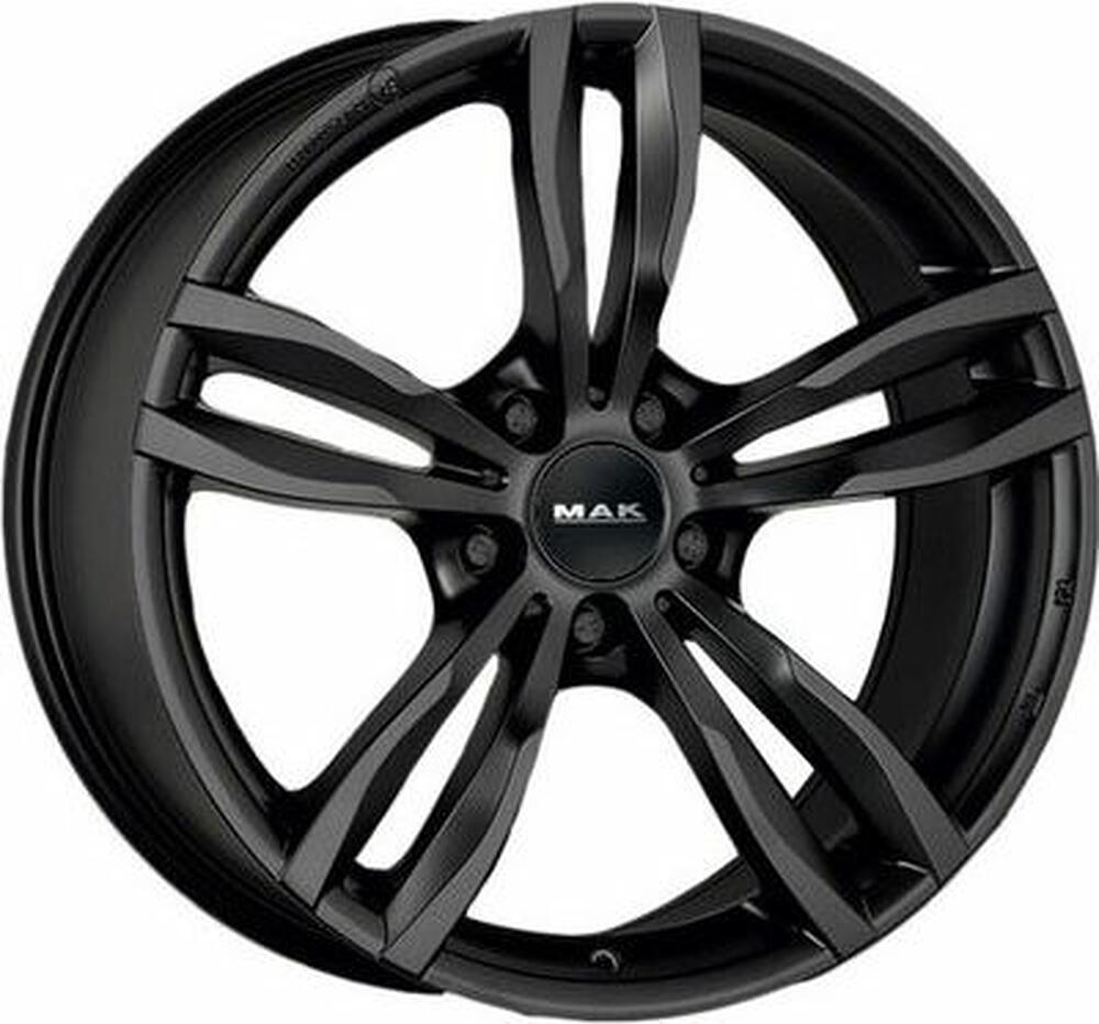 Mak Luft 8x17 5x120 ET 43 Dia 72 Matt Black