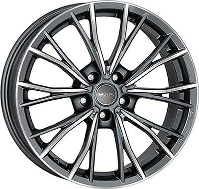 Mak Mark 7.5x17 5x112 ET 24 Dia 66.6 Gunmetal Mirror Face