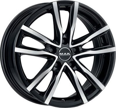 Mak Milano 6.5x16 5x108 ET 35 Dia 72 Black Mirror