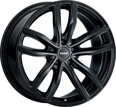 Mak Milano 7x17 5x114.3 ET 48 Dia 64.1 Gloss Black