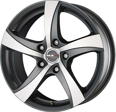 Mak Mistral 8x18 5x120 ET 15 Dia 74.1 Gunmetal