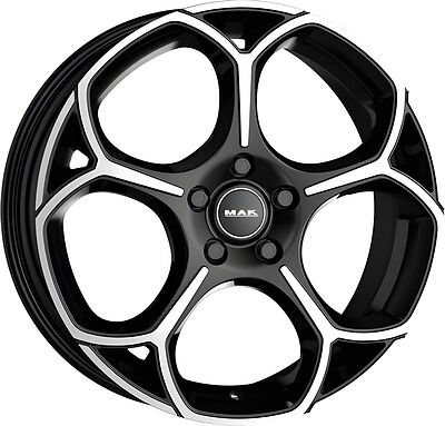 Mak Monza 7x18 4x108 ET 35 Dia 65.1 Black Mirror