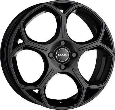 Mak Monza 7x18 4x108 ET 35 Dia 65.1 Gloss Black