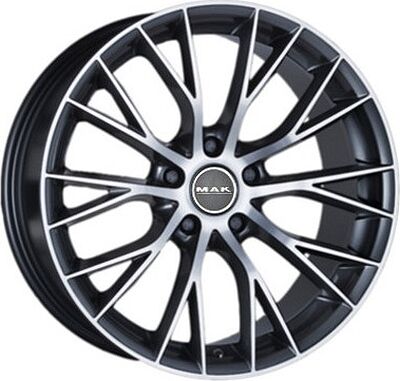 Mak Munchen 8.5x19 5x112 ET 35 Dia 76 gun metallic-mirror face