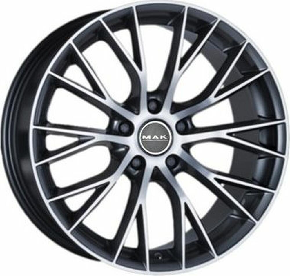 Mak Munchen 8.5x20 5x112 ET 35 Dia 76 Gunmetal Mirror Face