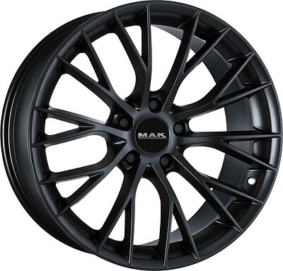 Mak Munchen 8.5x19 5x108 ET 42 Dia 63.4 Mat Black