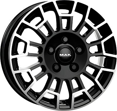 Mak Nomad 7.5x18 5x130 ET 58 Dia 78.1 Black Mirror