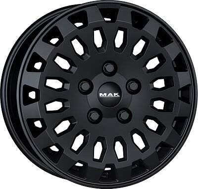 Mak Overland 7x17 5x118 ET 45 Dia 71.1 Mat Black