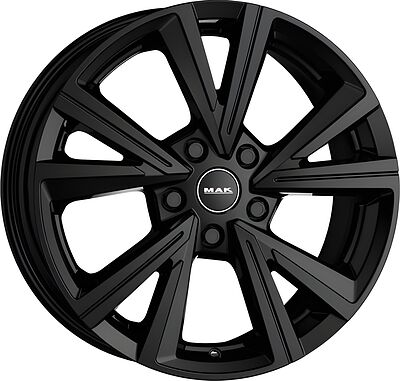Mak Qvarz 8x18 5x112 ET 40 Dia 76 Gloss Black