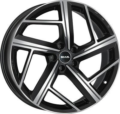 Mak Qvattro 8.5x19 5x112 ET 38 Dia 66.45 Gloss Black