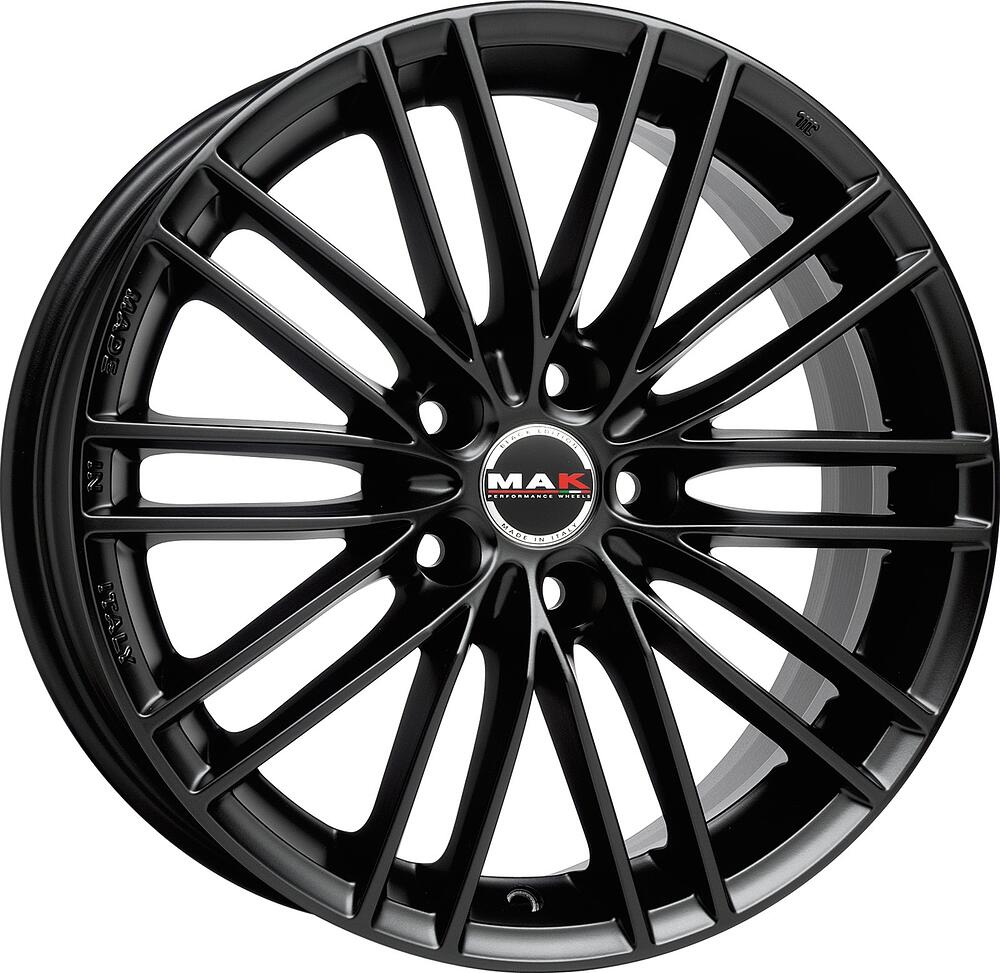 Mak Rapide 8x17 5x112 ET 42 Dia 76 MAT BLACK
