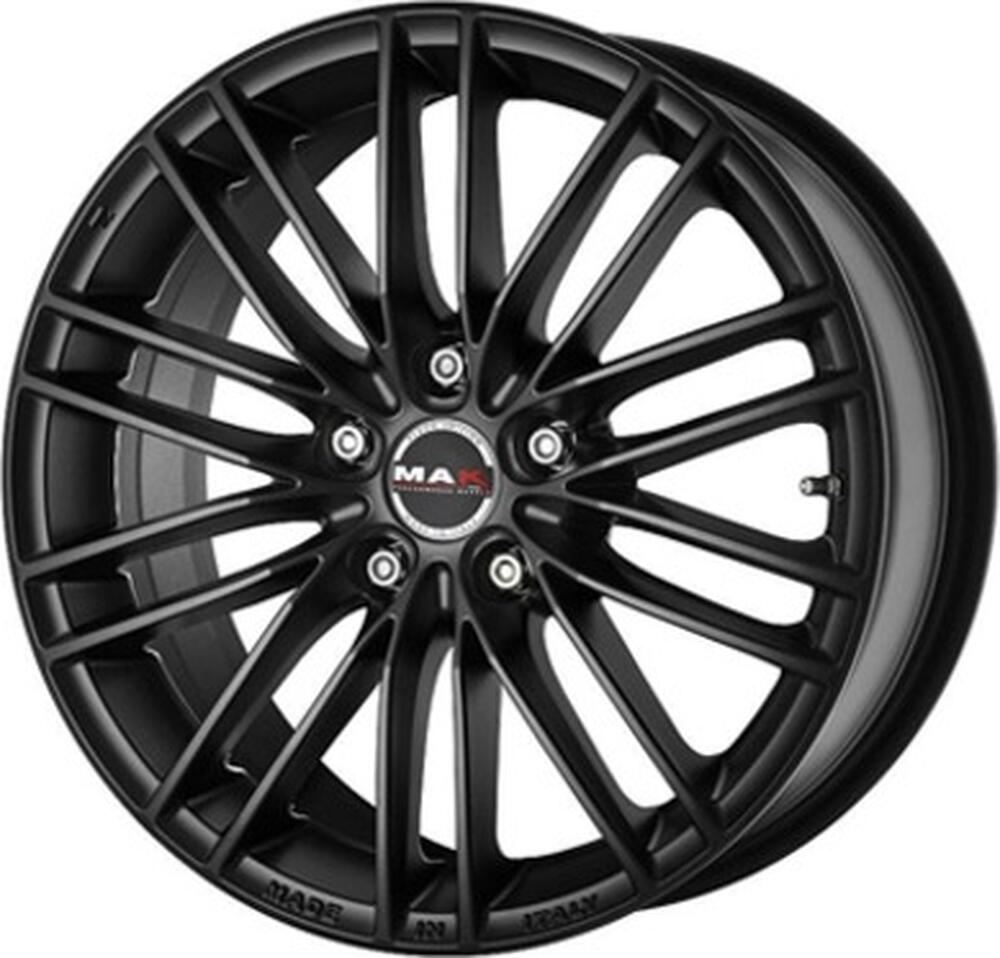 Mak Rapide 8x17 5x108 ET 45 Dia 72 Matt Black