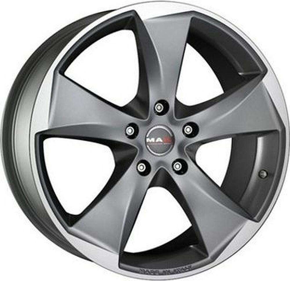 Mak Raptor 5 8.5x20 5x112 ET 45 Dia 76 GRAPHITE MIRROR FACE