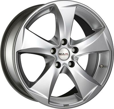 Mak Raptor 5 8x18 5x112 ET 42 Dia 76 Hyper Silver Mirror