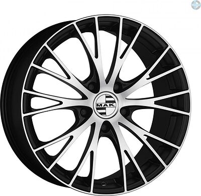 Mak Rennen 8.5x19 5x112 ET 21 Dia 66.45 Ice Black