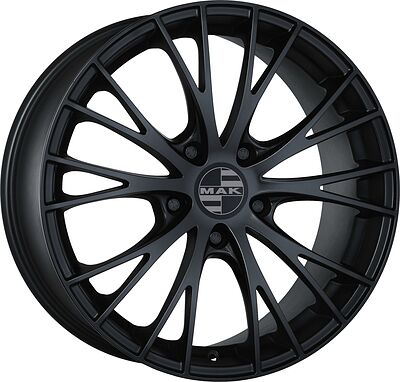 Mak Rennen 8x18 5x130 ET 50 Dia 71.6 Mat Black