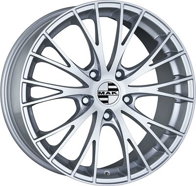 Mak Rennen 10x21 5x130 ET 50 Dia 71.6 silver