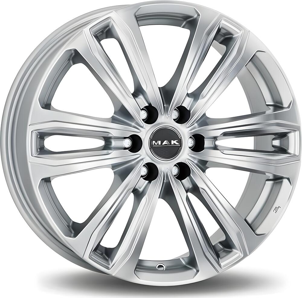 Mak Safari 6 7.5x17 6x139.7 ET 30 Dia 112 silver