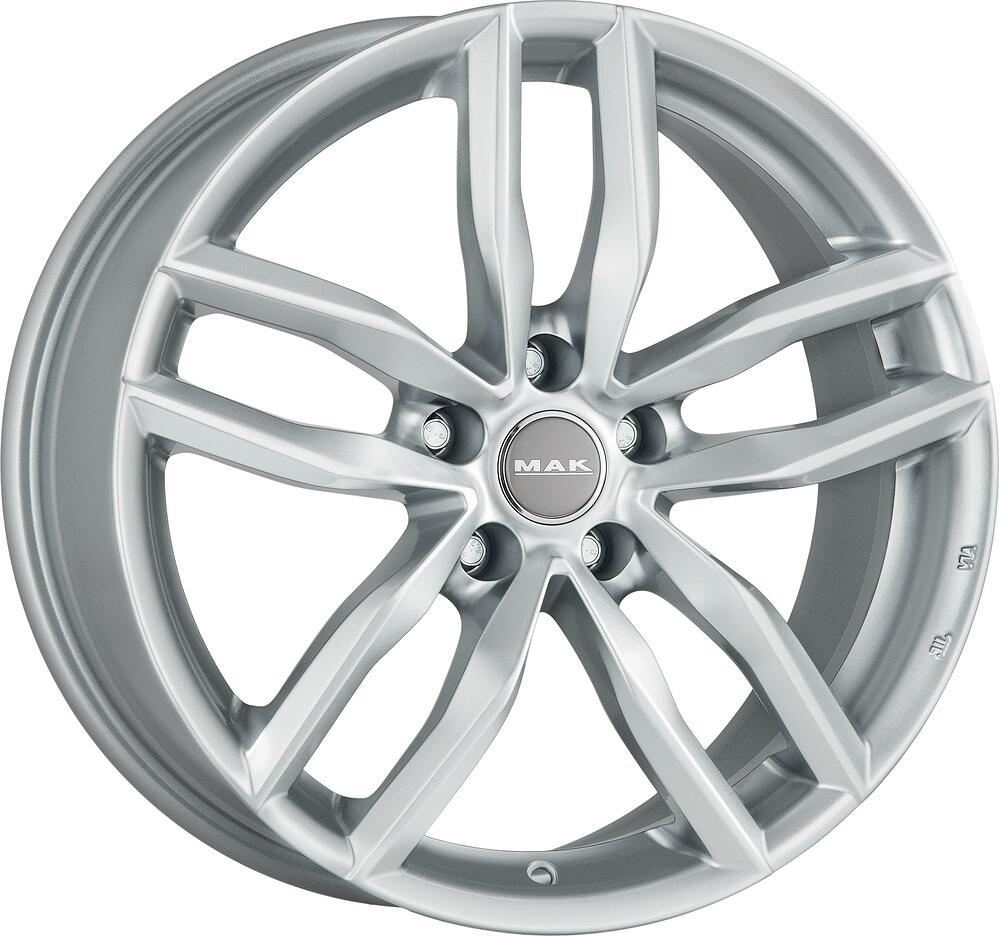 Mak Sarthe 8x19 5x112 ET 42 Dia 66 Silver