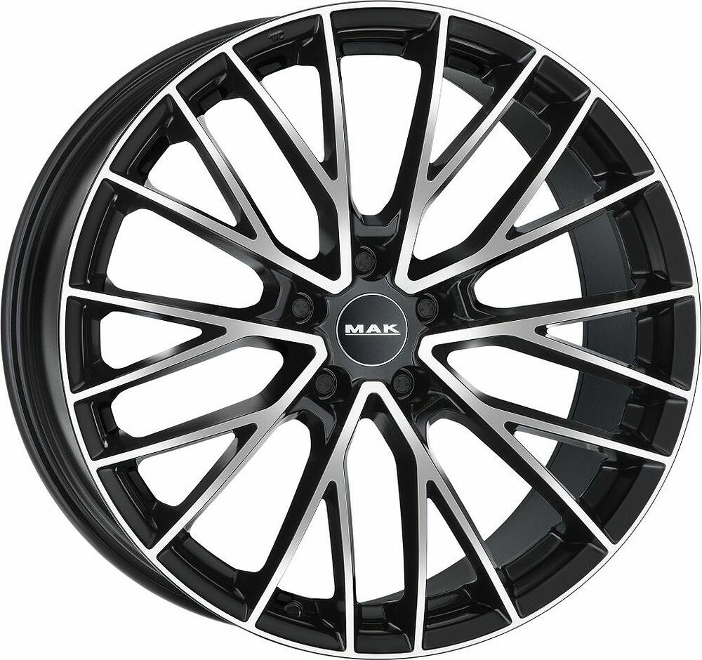 Mak Speciale-D 9.5x20 5x114.3 ET 45 Dia 76 Black Mirror