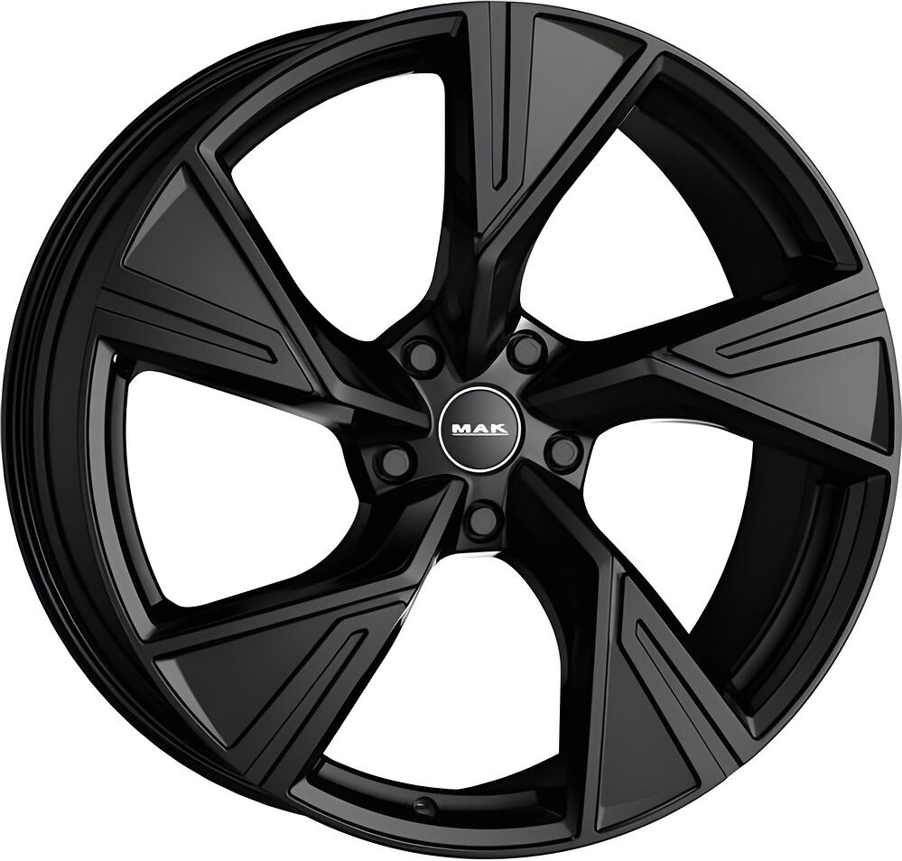 Mak Stark-D 11.5x23 5x120 ET 48 Dia 63.4 Gloss Black